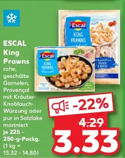 Kaufland ESCAL King Prawns Angebot