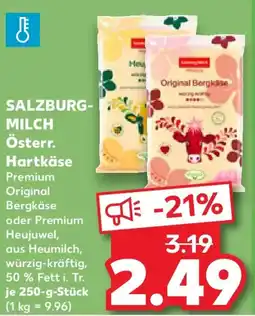 Kaufland SALZBURG- MILCH Österr. Hartkäse Angebot