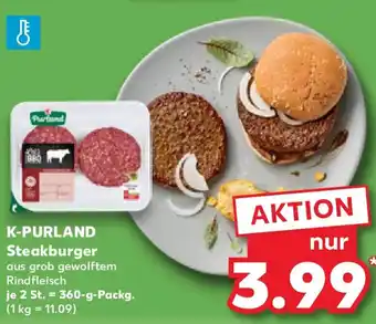Kaufland K-PURLAND Steakburger Angebot
