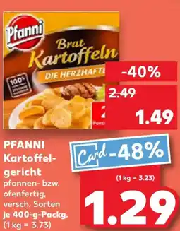 Kaufland PFANNI Kartoffelgericht Angebot