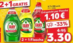 Kaufland FAIRY Geschirrspülmittel Angebot