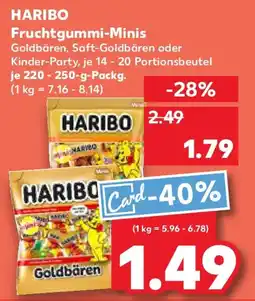 Kaufland HARIBO Fruchtgummi-Minis Angebot