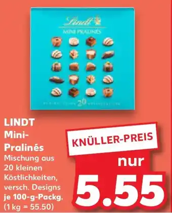 Kaufland LINDT Mini- Pralinés Angebot