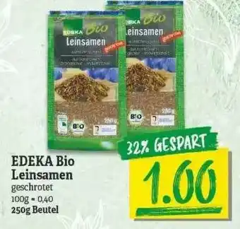 NP Discount Edeka Bio Leinsamen Angebot