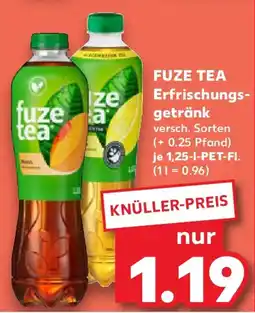 Kaufland FUZE TEA Erfrischungsgetränk Angebot