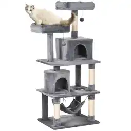 Netto Marken-Discount PawHut Kratzbaum Spanplatten, Plüsch, Sisal Angebot