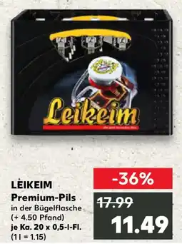 Kaufland LEIKEIM Premium-Pils Angebot