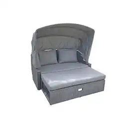 Netto Marken-Discount Garden Pleasure Funktionssofa MONTE CARLO mit Auflage und Sonnendach Angebot