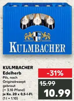 Kaufland KULMBACHER Edelherb Angebot