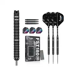 Netto Marken-Discount Formula FST180 Gen3 Black+Silver Rings Tungsten Dart Steeltip 22 Gramm Angebot