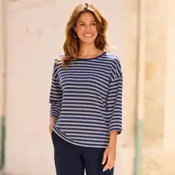 NKD Damen-Langarmshirt mit Streifendesign Angebot