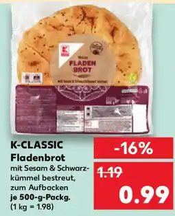 Kaufland K-CLASSIC Fladenbrot Angebot