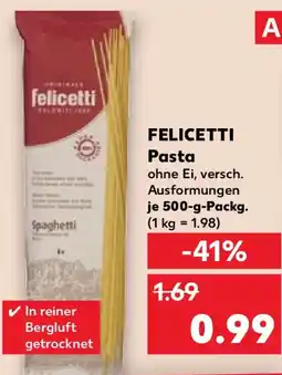 Kaufland FELICETTI Pasta Angebot