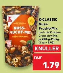 Kaufland K-CLASSIC Nuss- Frucht-Mix Angebot