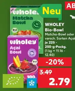 Kaufland WHOLEY Bio-Bowl Angebot