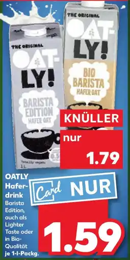 Kaufland OATLY Haferdrink Angebot