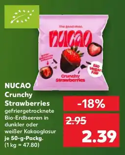 Kaufland NUCAO Crunchy Strawberries Angebot