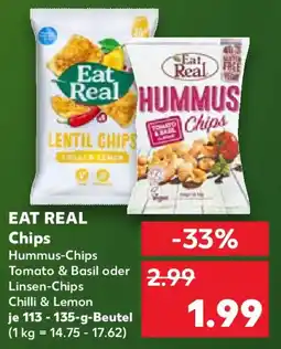 Kaufland EAT REAL Chips Angebot