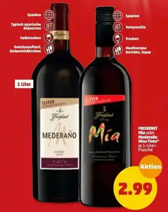 PENNY Freixenet Mia Oder Mederaño Vino Tinto Angebot