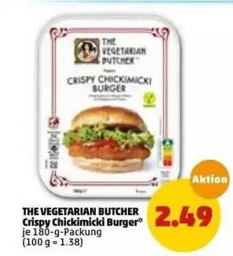 PENNY The Vegetarian Butcher Crispy Chickimicki Burger Angebot