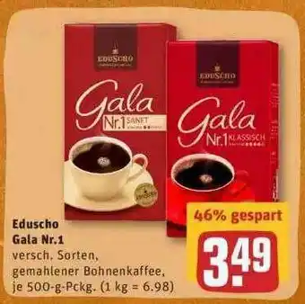 REWE Eduscho Gala Nr.1 Angebot