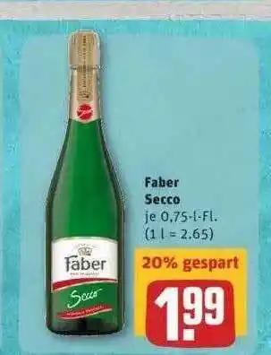 REWE Faber Secco Angebot