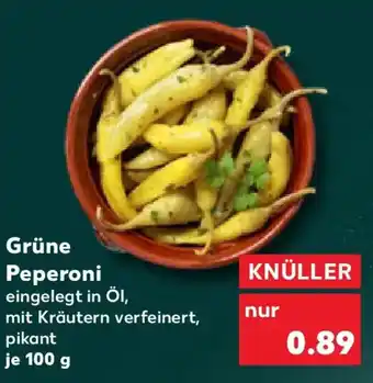 Kaufland Grüne Peperoni Angebot
