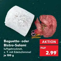 Kaufland Baguette- oder Bistro-Salami Angebot