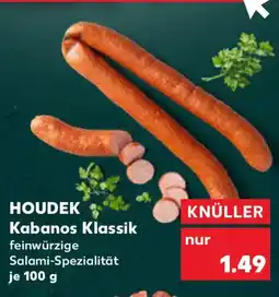 Kaufland HOUDEK Kabanos Klassik Angebot