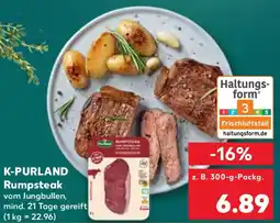 Kaufland K-PURLAND Rumpsteak Angebot