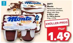 Kaufland ZOTT Monte Angebot