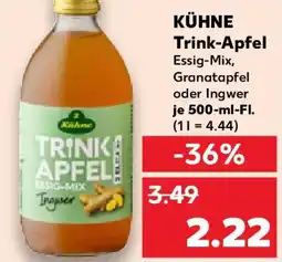 Kaufland KÜHNE Trink-Apfel Angebot
