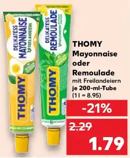 Kaufland THOMY Mayonnaise oder Remoulade Angebot