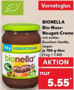 Kaufland BIONELLA Bio-Nuss- Nougat-Creme Angebot
