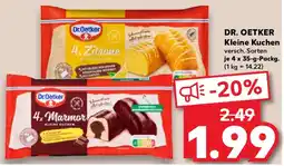 Kaufland DR. OETKER Kleine Kuchen Angebot