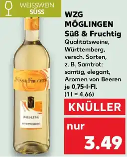 Kaufland WZG MÖGLINGEN Süß & Fruchtig Angebot