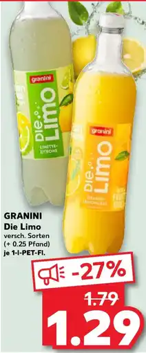 Kaufland GRANINI Die Limo Angebot