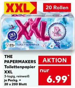 Kaufland THE PAPERMAKERS Toilettenpapier XXL Angebot