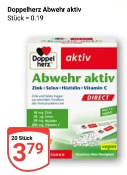 Globus Doppelherz Abwehr aktiv Angebot