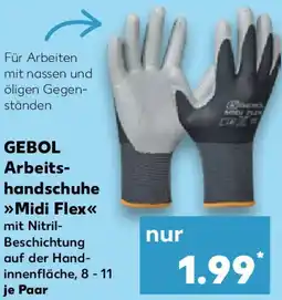 Kaufland GEBOL Arbeitshandschuhe Midi Flex Angebot