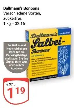 Globus Dallmann's Bonbons Angebot