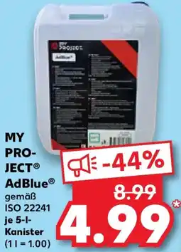Kaufland MY PROJECT AdBlue Angebot