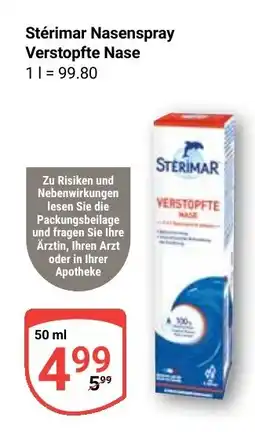 Globus Stérimar Nasenspray Verstopfte Nase Angebot