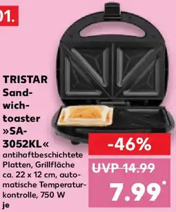 Kaufland TRISTAR Sandwichtoaster SA-3052KL Angebot