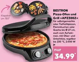 Kaufland BESTRON Pizza-Ofen und Grill APZ300Z Angebot
