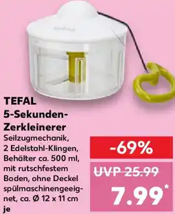 Kaufland TEFAL 5-Sekunden Zerkleinerer Angebot
