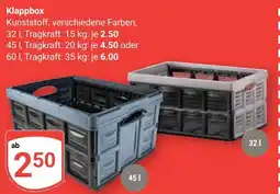 Globus Klappbox Angebot