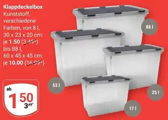 Globus Klappdeckelbox Angebot