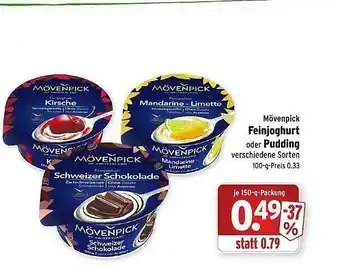 Wasgau Mövenpick Feinjoghurt Oder Pudding Angebot