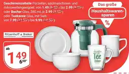 Globus Ritzenhoff & Breker Geschirreinzelteile Angebot